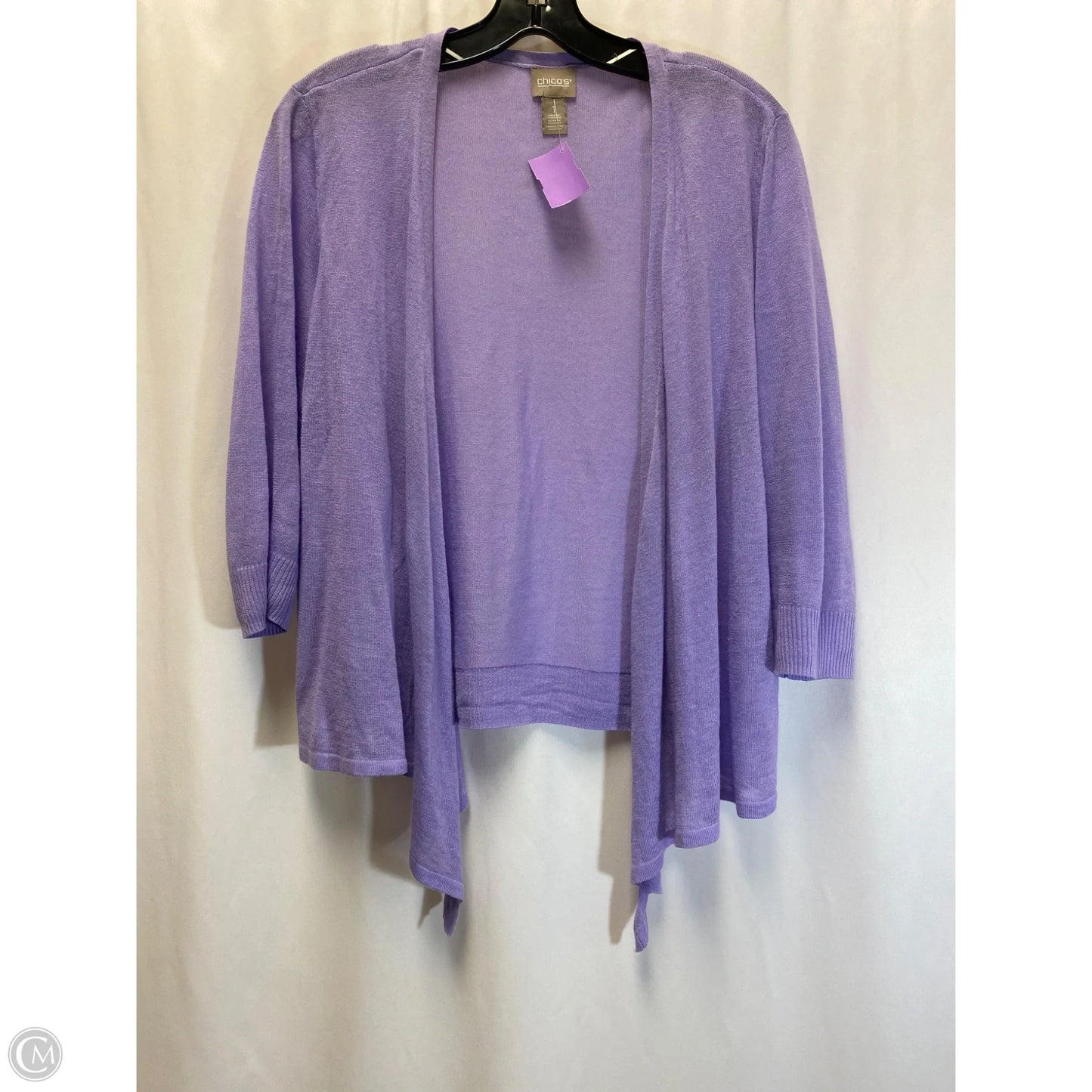 Cardigan By Chicos In Purple, Size: M