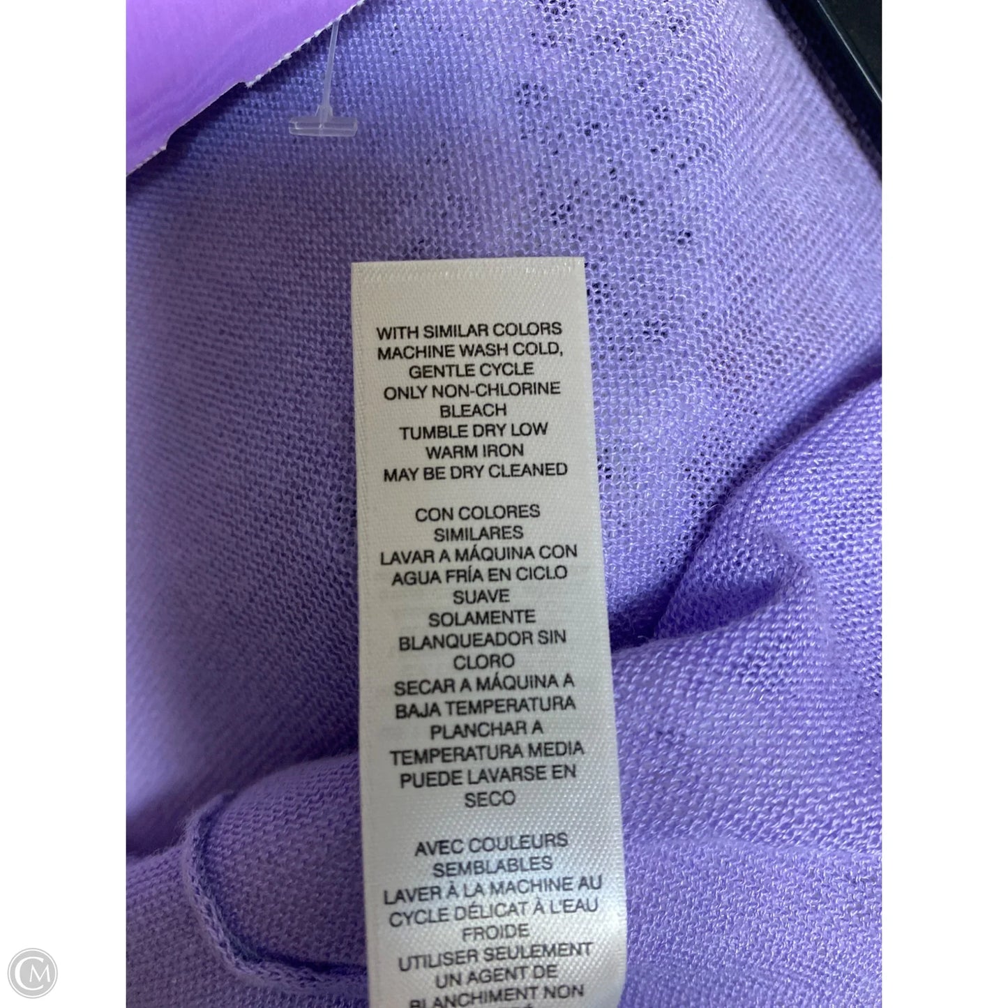 Cardigan By Chicos In Purple, Size: M