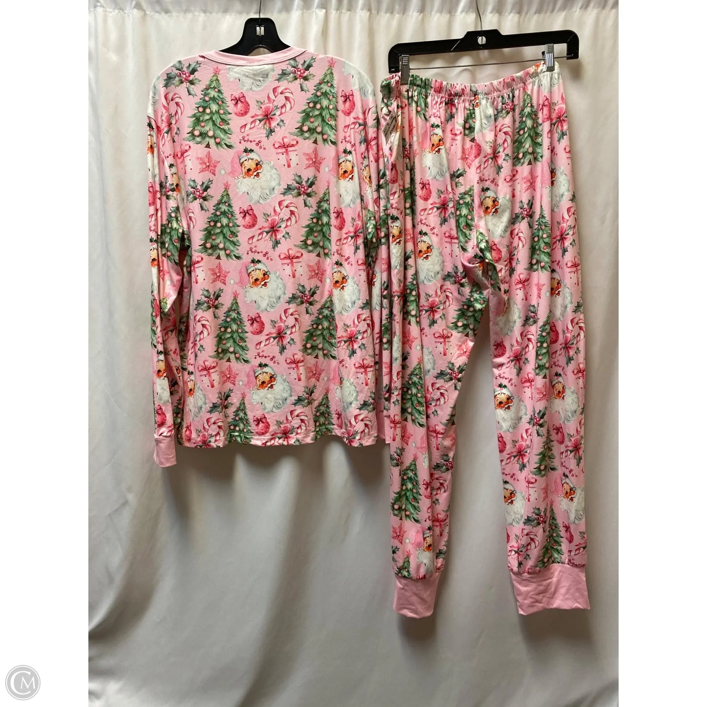 Pajamas 2pc By Clothes Mentor In Pink, Size: 3x