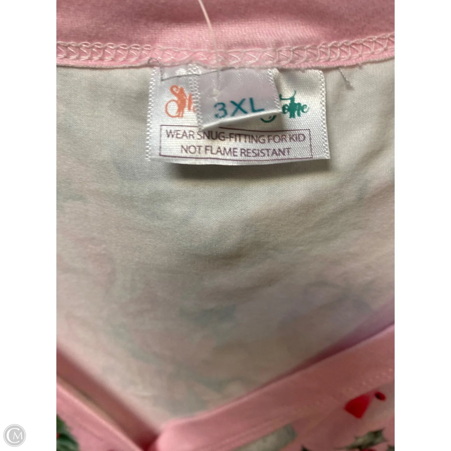 Pajamas 2pc By Clothes Mentor In Pink, Size: 3x