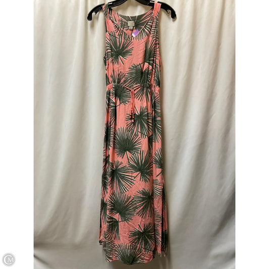 Dress Casual Maxi By A New Day In Pink, Size: Xs