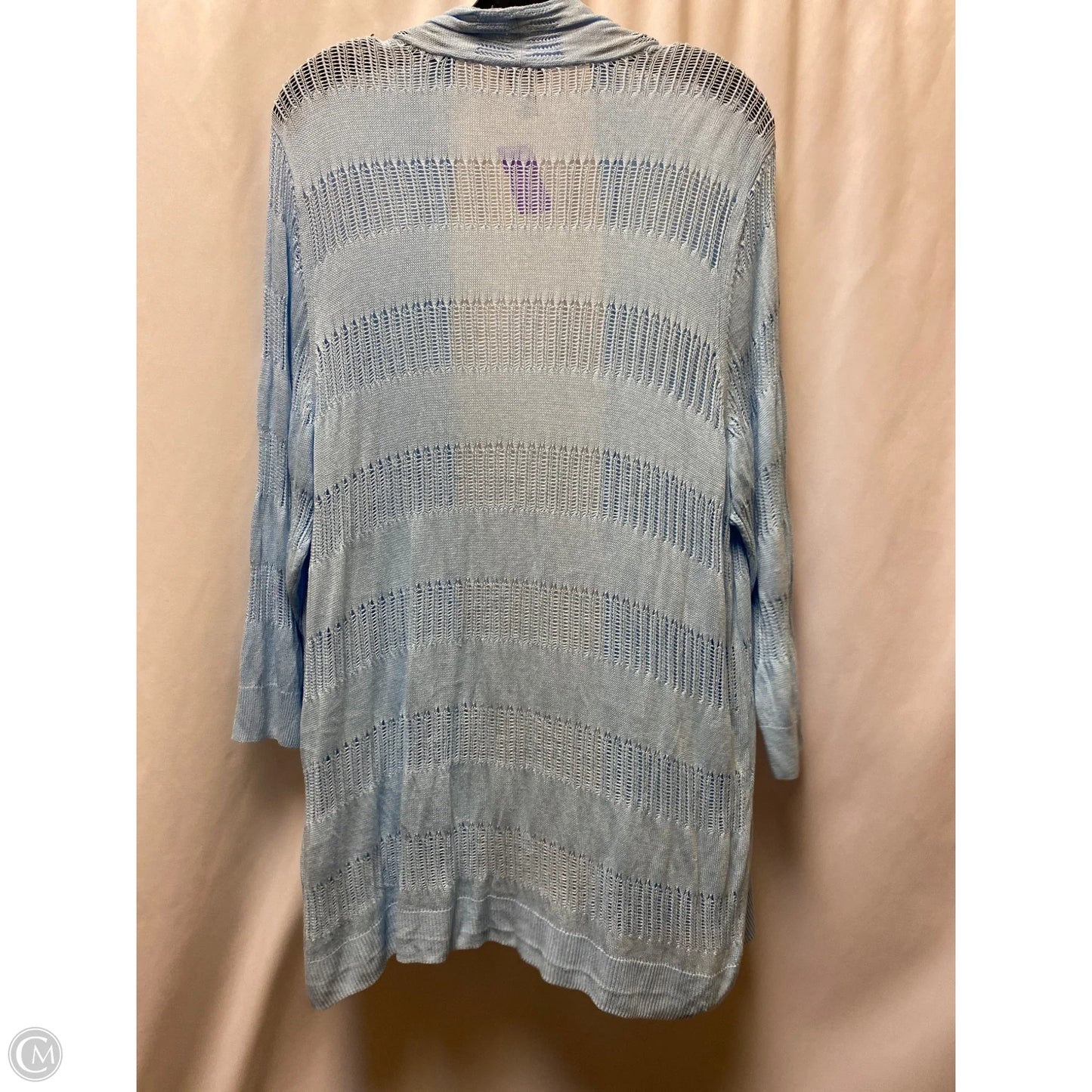Cardigan By Chicos In Blue, Size: Xl