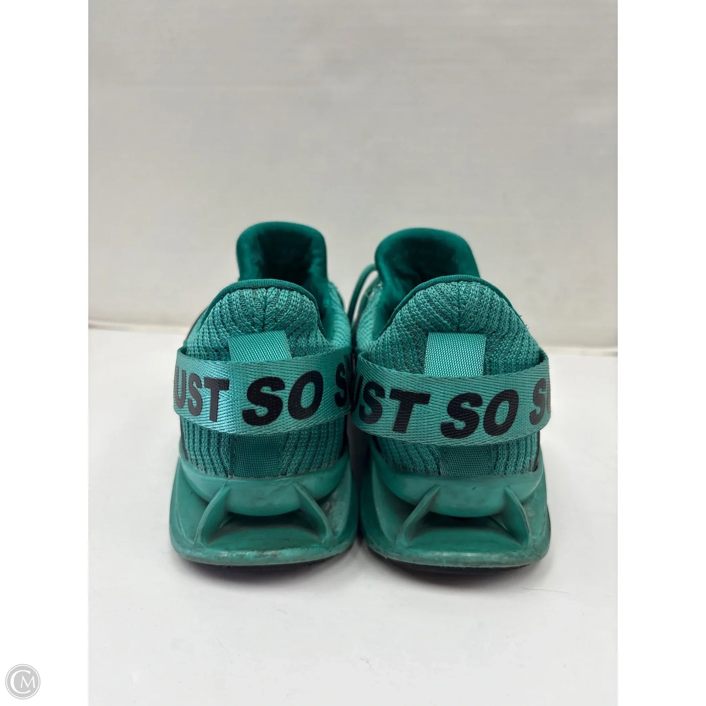 Shoes Athletic By So In Green, Size: 8.5