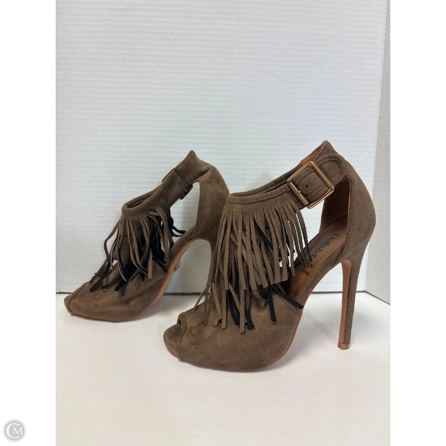 Shoes Heels Stiletto By Bella Marie In Brown, Size: 7.5