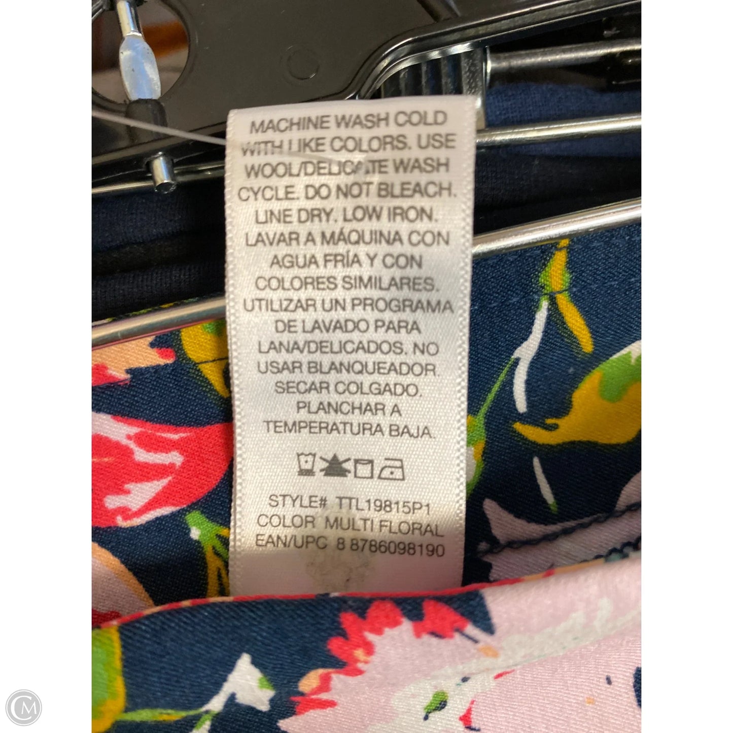 Capris By Time And Tru In Navy, Size: 12