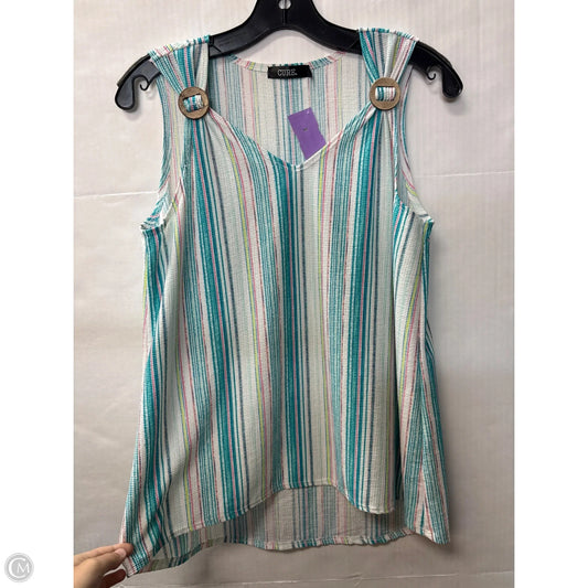 Top Sleeveless By Clothes Mentor In Multi-colored, Size: S