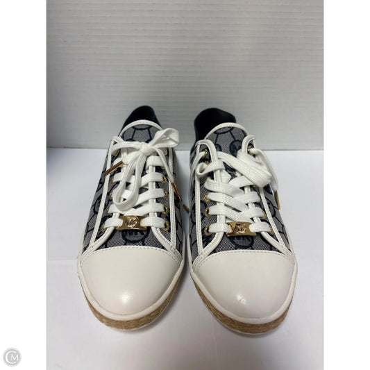 Shoes Designer By Michael Kors In Blue, Size: 8.5