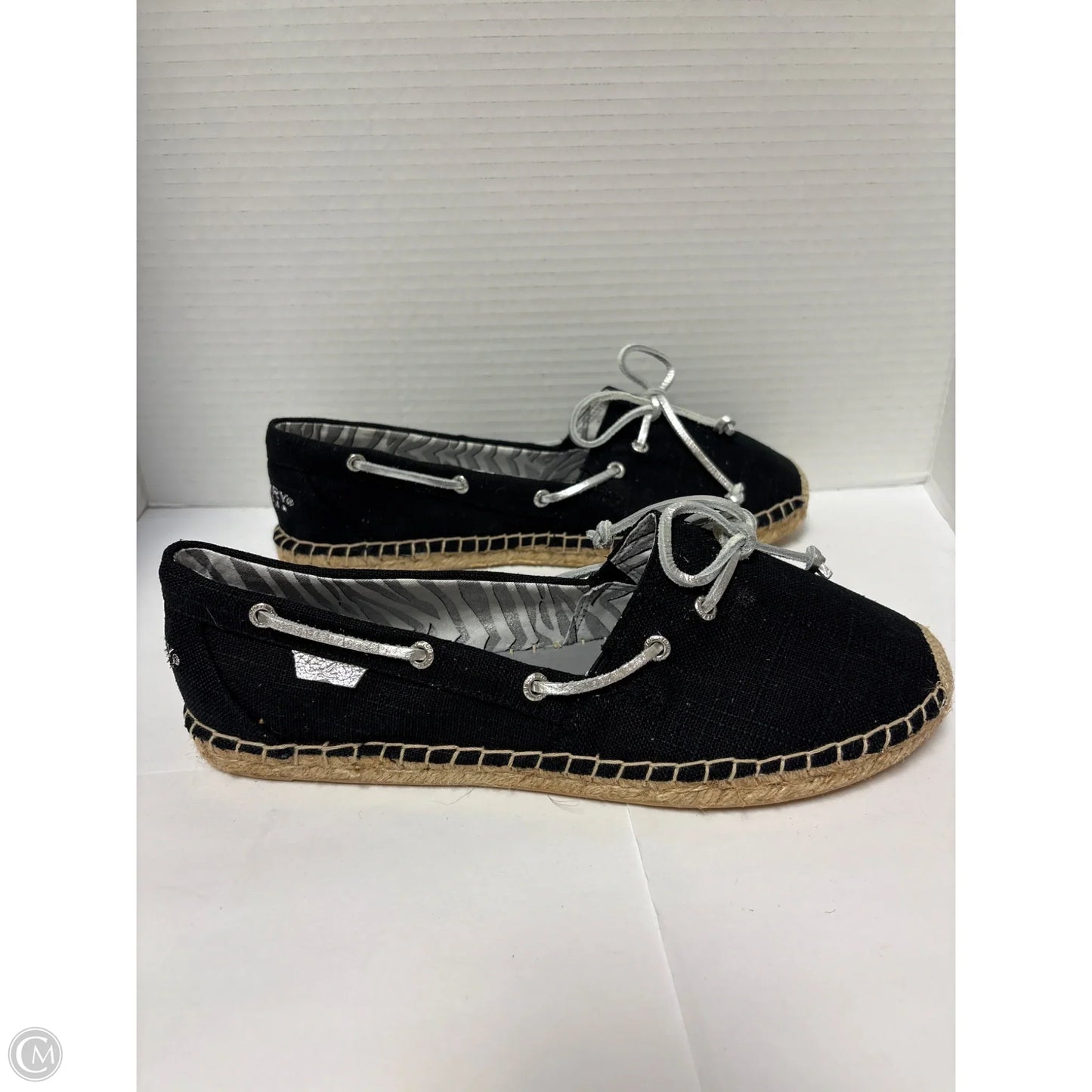 Shoes Flats By Sperry In Black, Size: 10