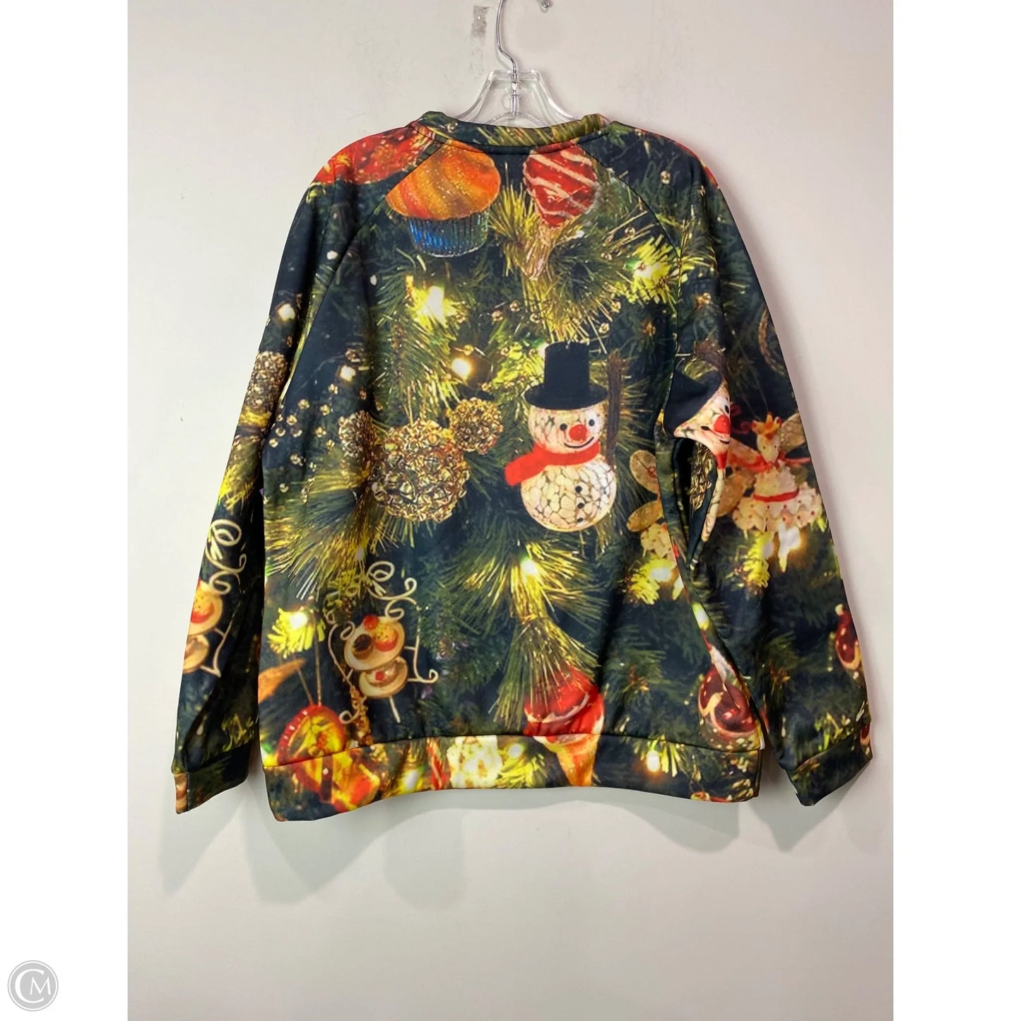 Top Long Sleeve By Clothes Mentor In Green, Size: L