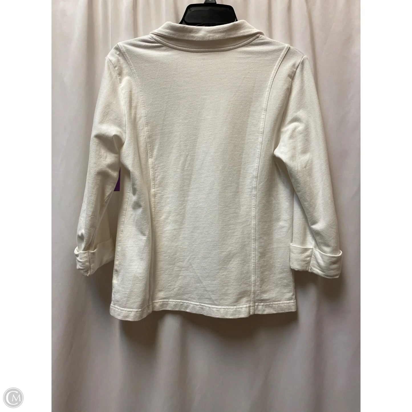 Jacket Other By Karen Scott In White, Size: S