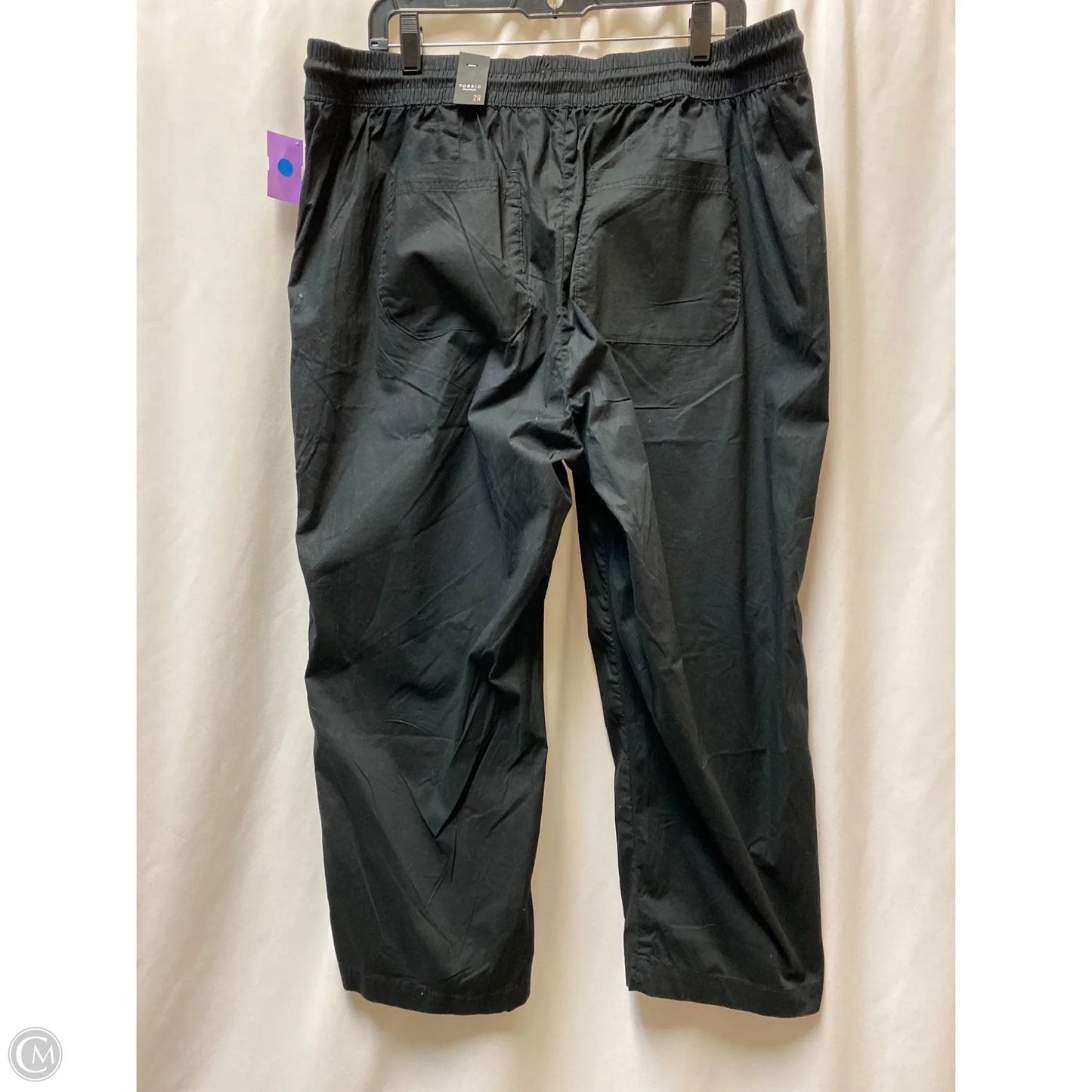 Pants Lounge By Torrid In Black, Size: 2x