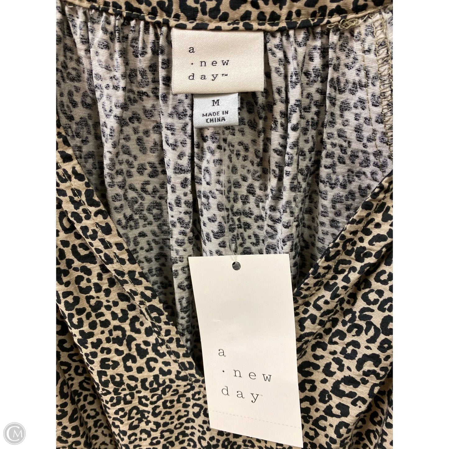 Dress Casual Maxi By A New Day In Animal Print, Size: M