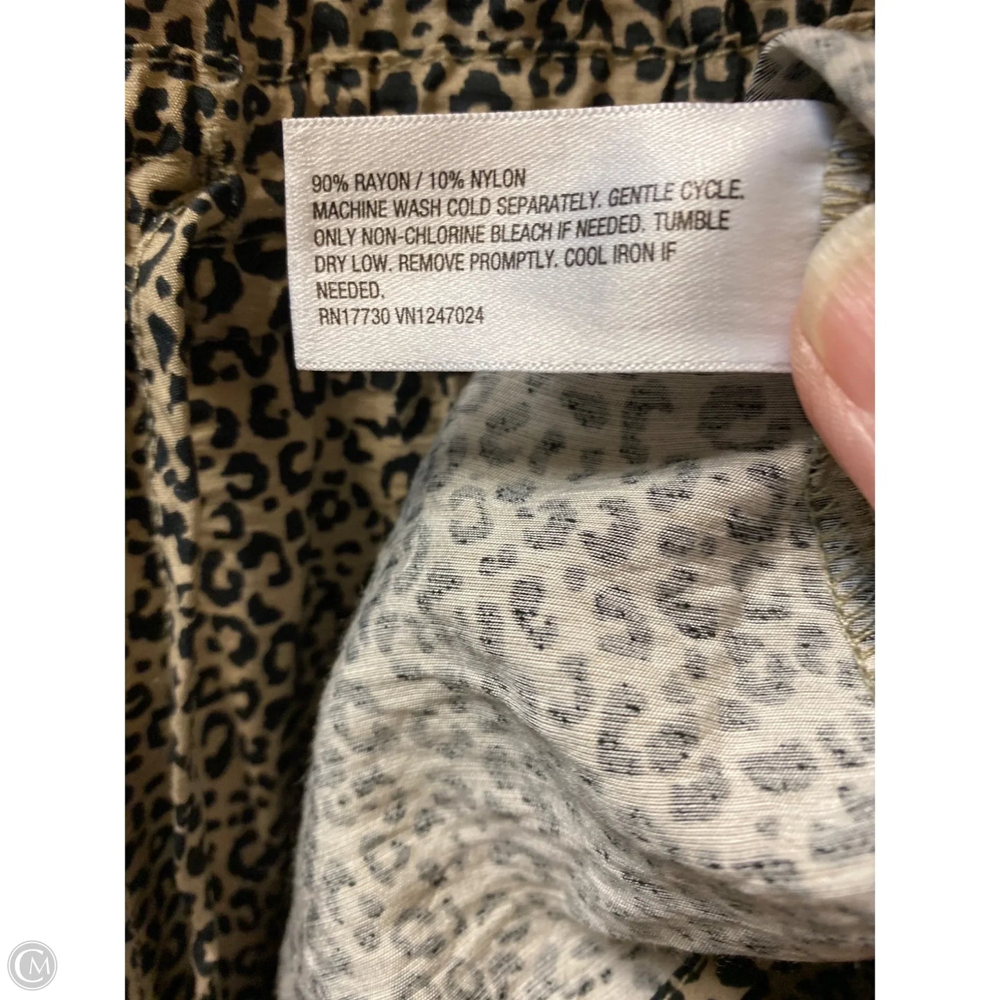 Dress Casual Maxi By A New Day In Animal Print, Size: M