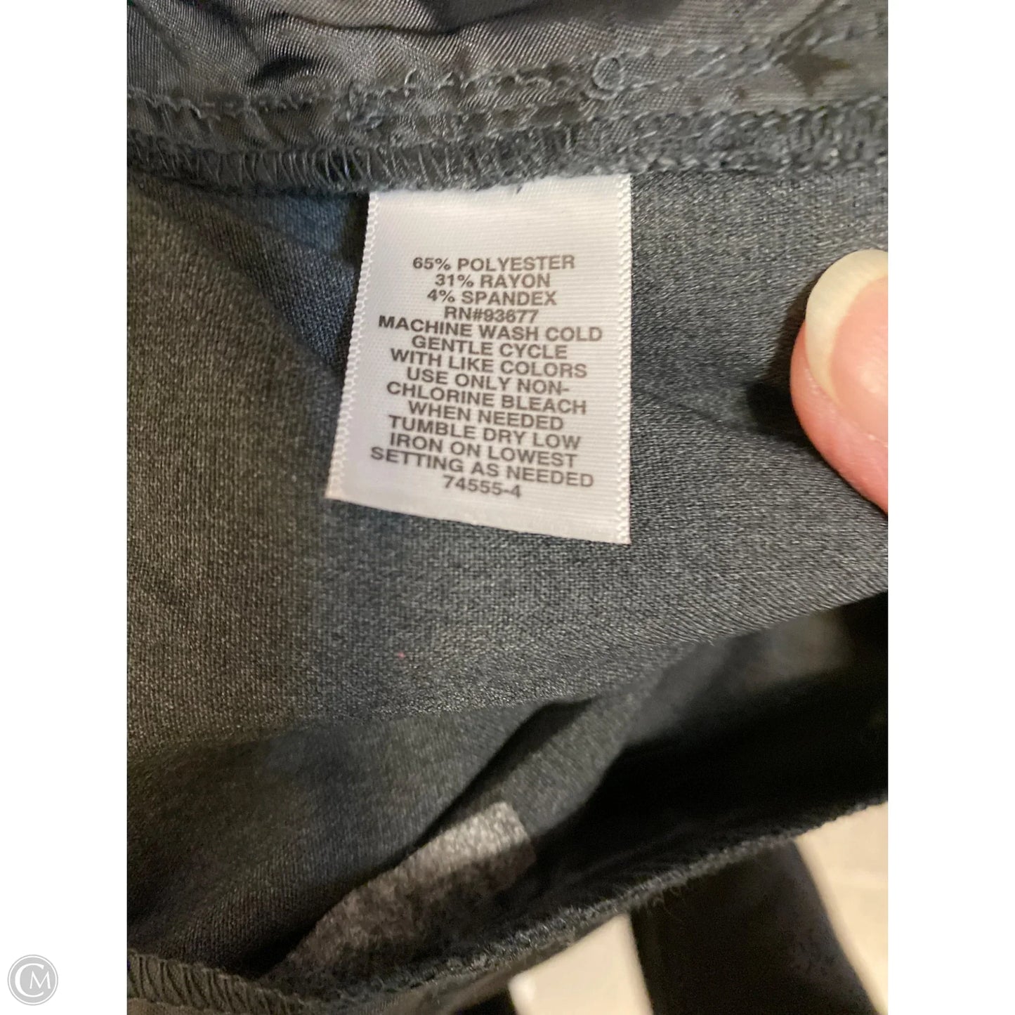 Pants Dress By Liz Claiborne In Grey, Size: 22