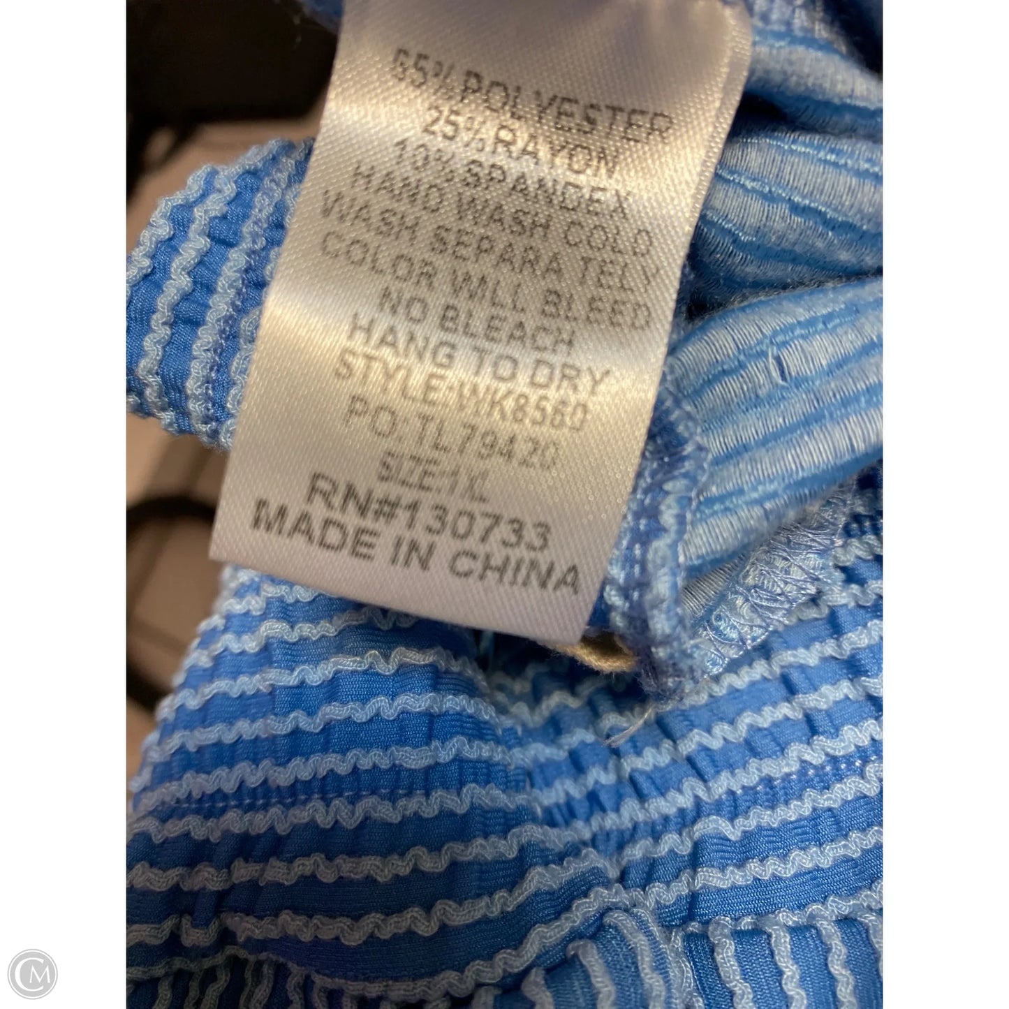 Pants Lounge By Umgee In Blue, Size: 1x