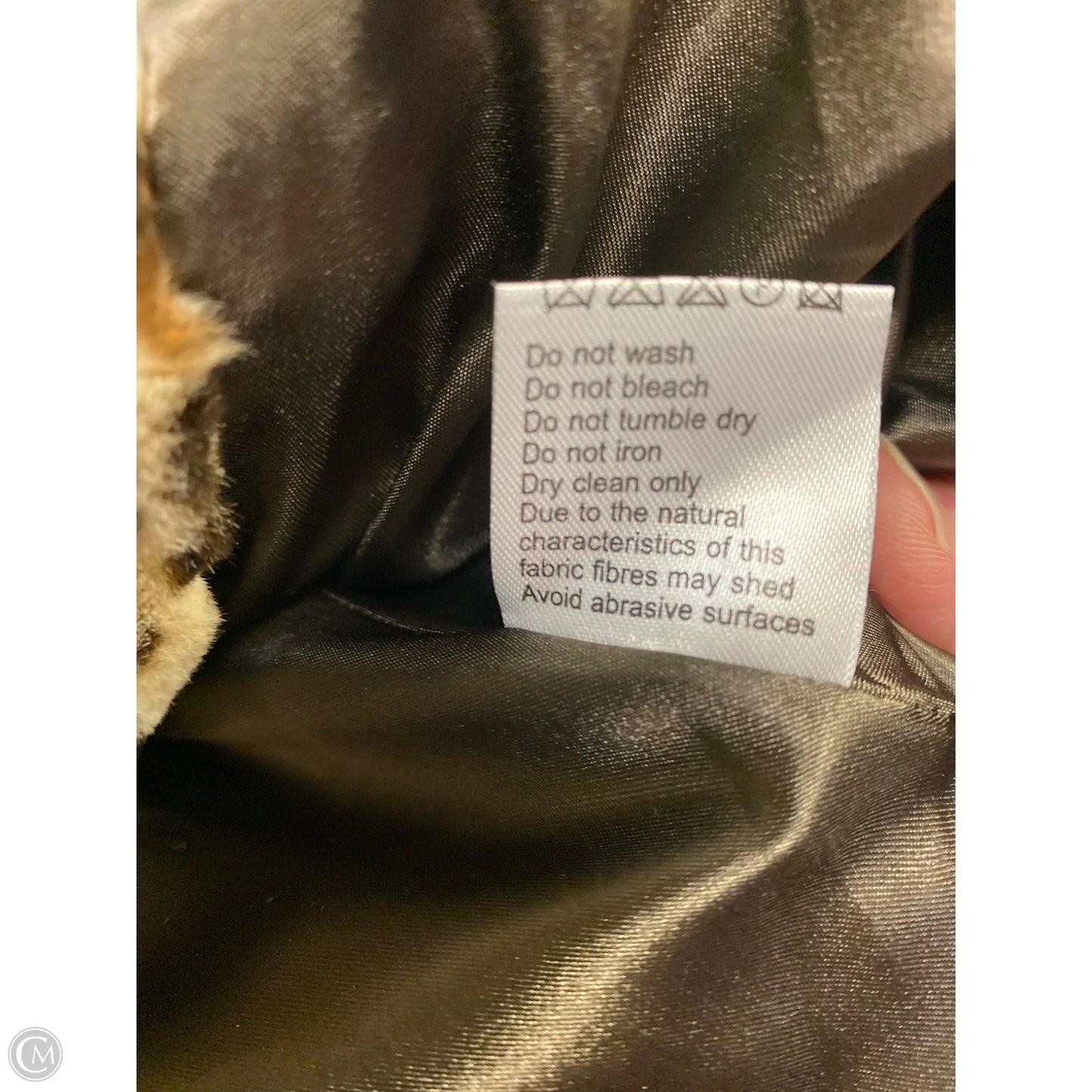 Coat Faux Fur & Sherpa By Adidas In Animal Print, Size: Xs