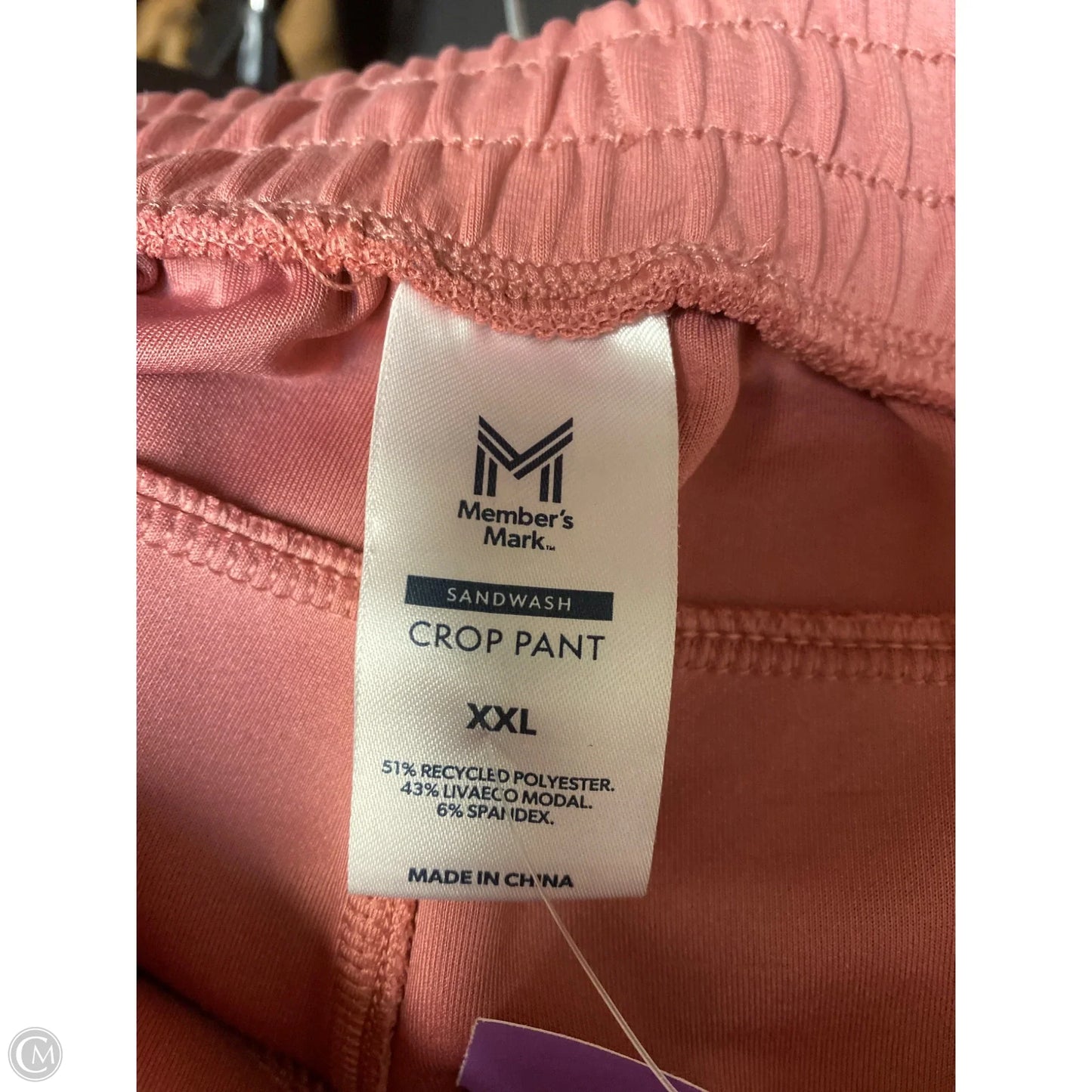 Pants Lounge By Members Mark In Pink, Size: Xxl