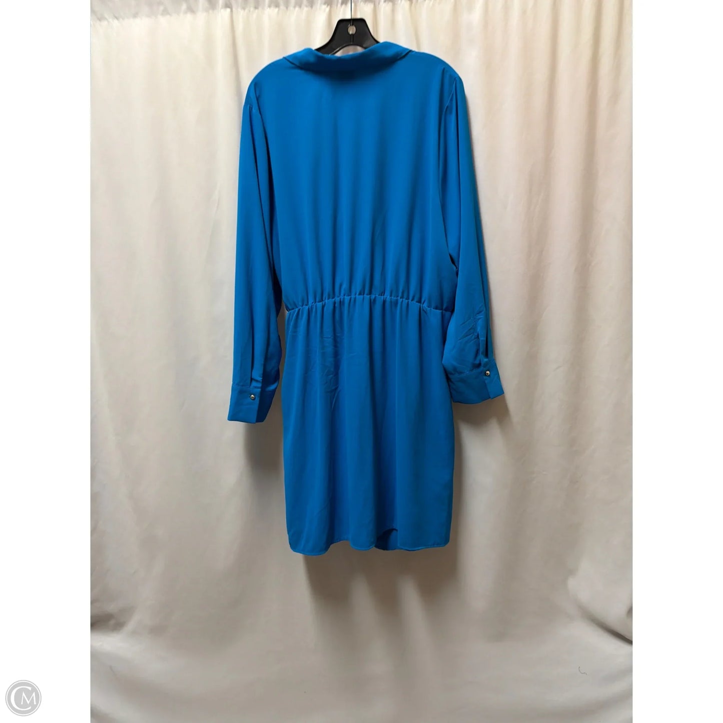 Dress Casual Maxi By Clothes Mentor In Blue, Size: 2x