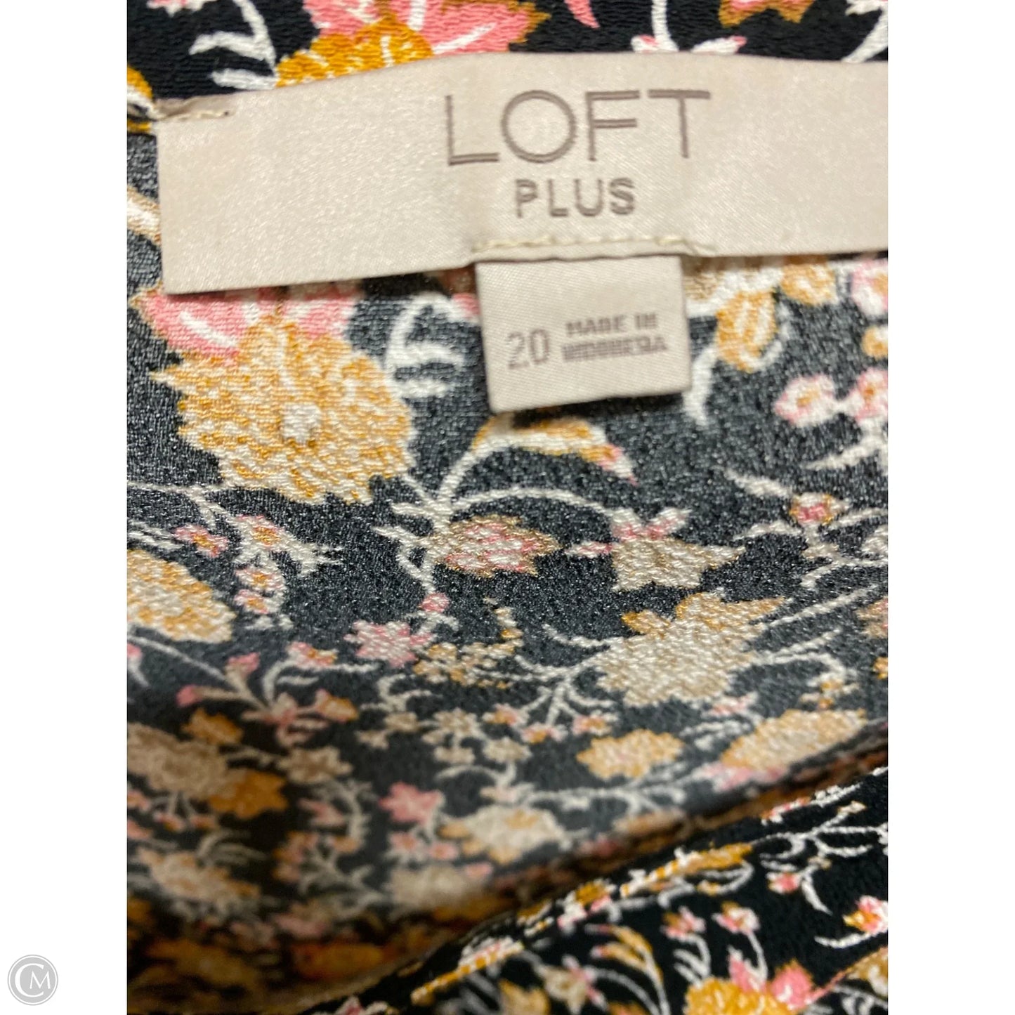 Dress Casual Midi By Loft In Zebra Print, Size: 1x