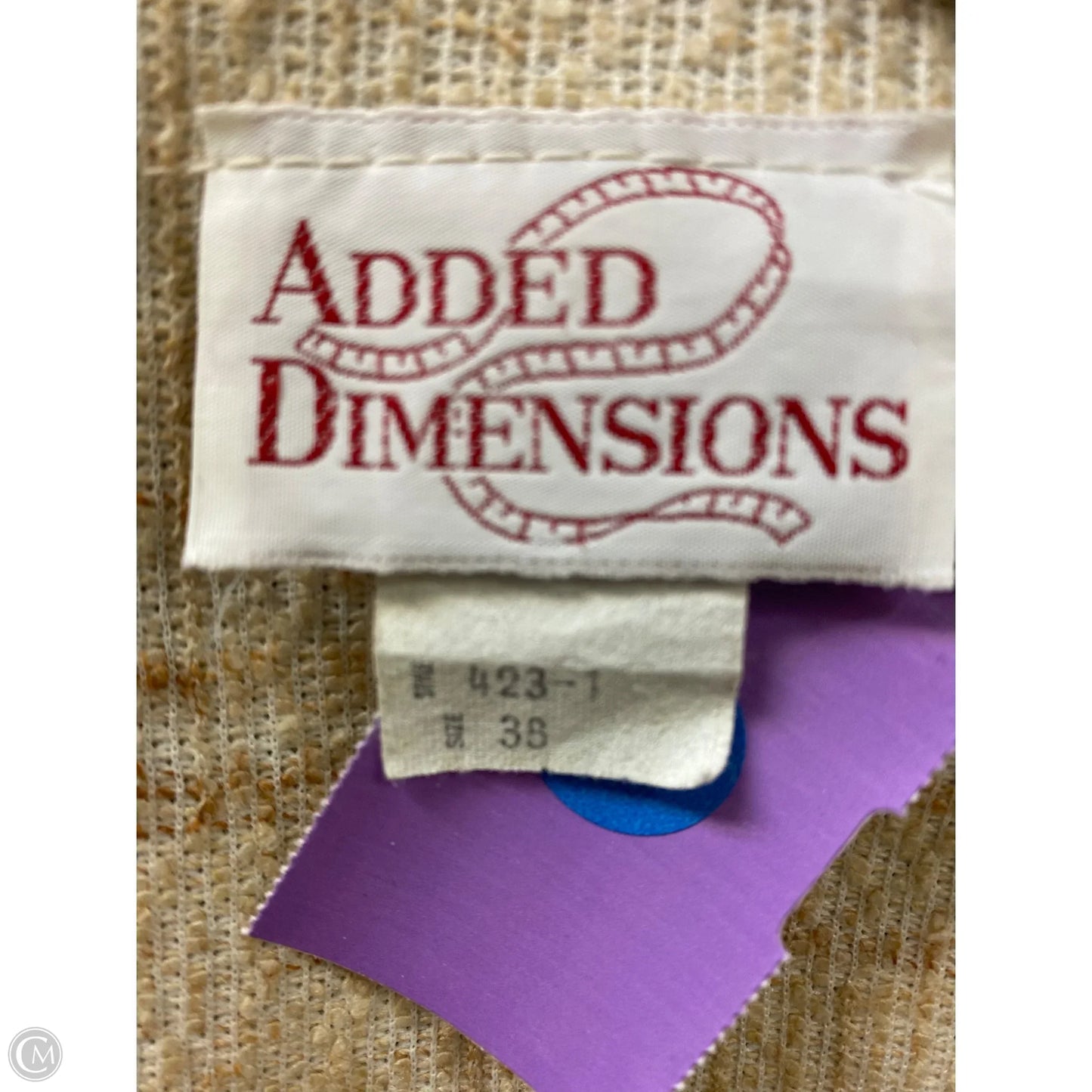 Vest Other By Clothes Mentor In Tan, Size: M