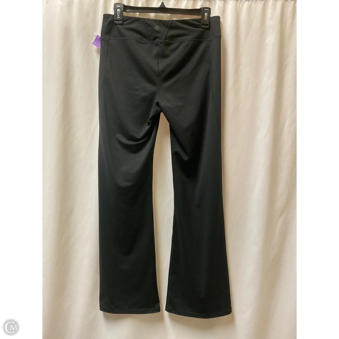 Athletic Leggings Capris By Gaiam In Black, Size: M