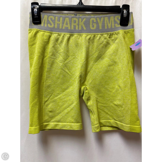 Athletic Shorts By Gym Shark In Yellow, Size: M