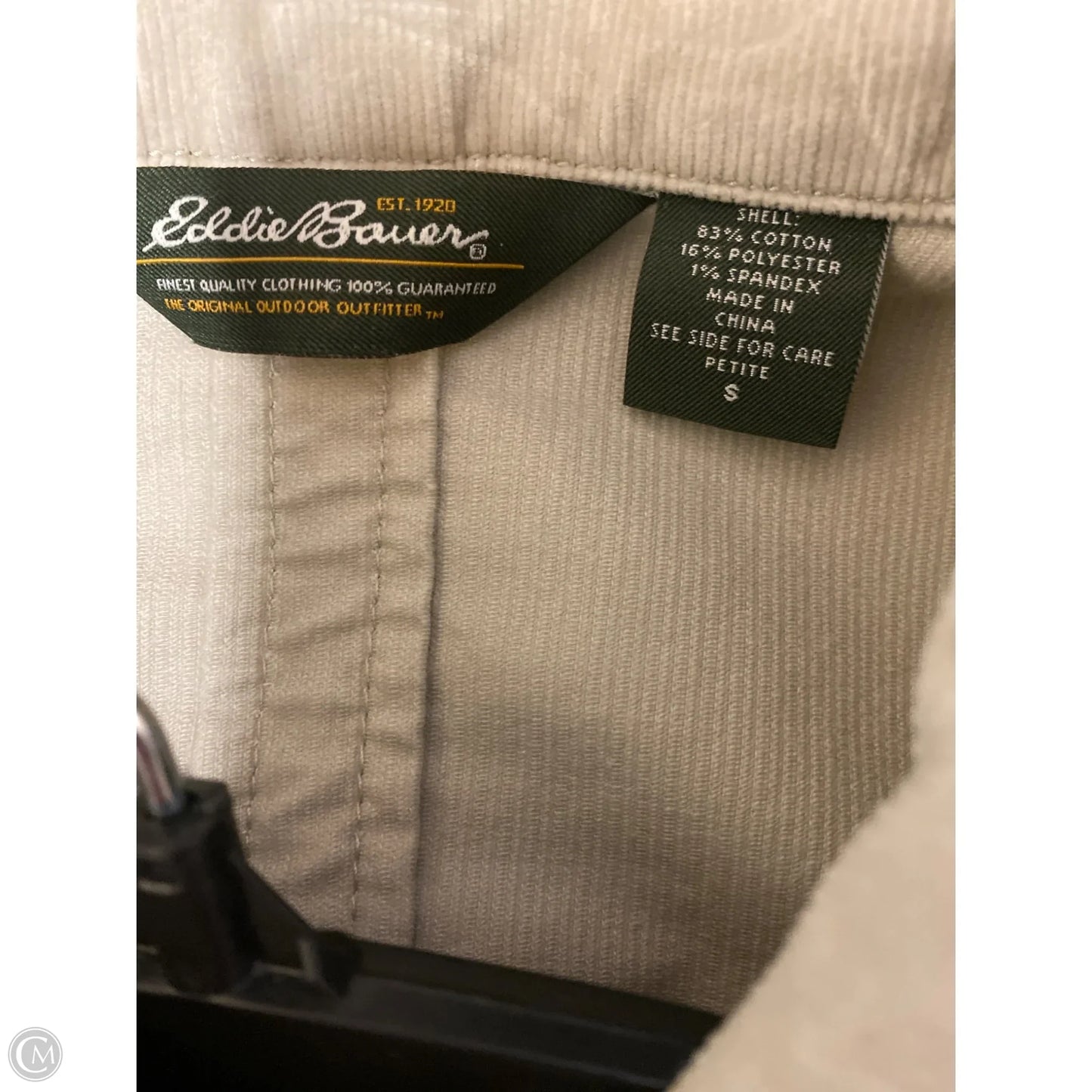 Jacket Other By Eddie Bauer In Tan, Size: S