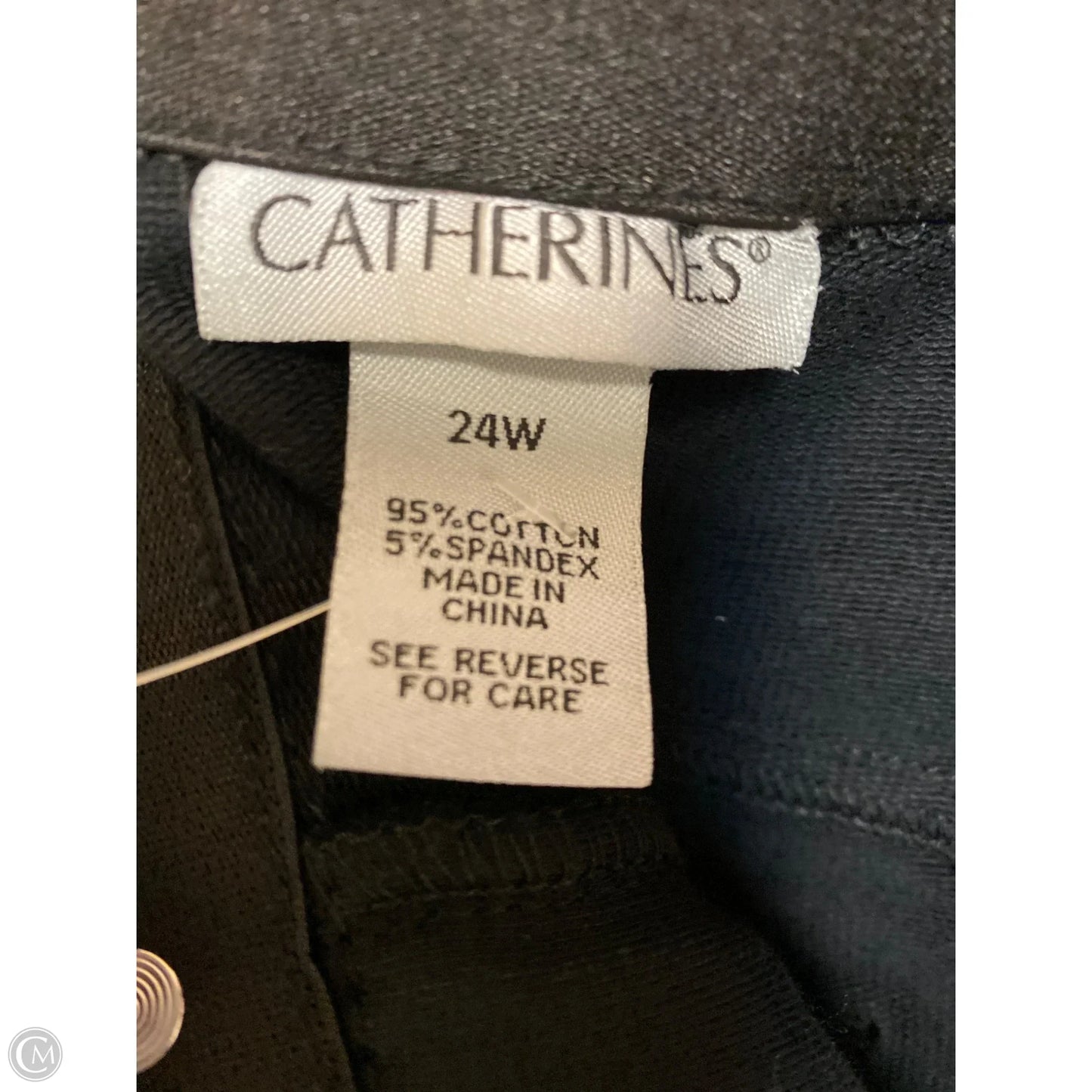 Pants Other By Catherines In Black, Size: 3x
