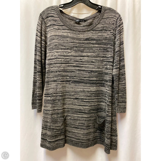 Top Long Sleeve By Cable And Gauge In Black, Size: Xl