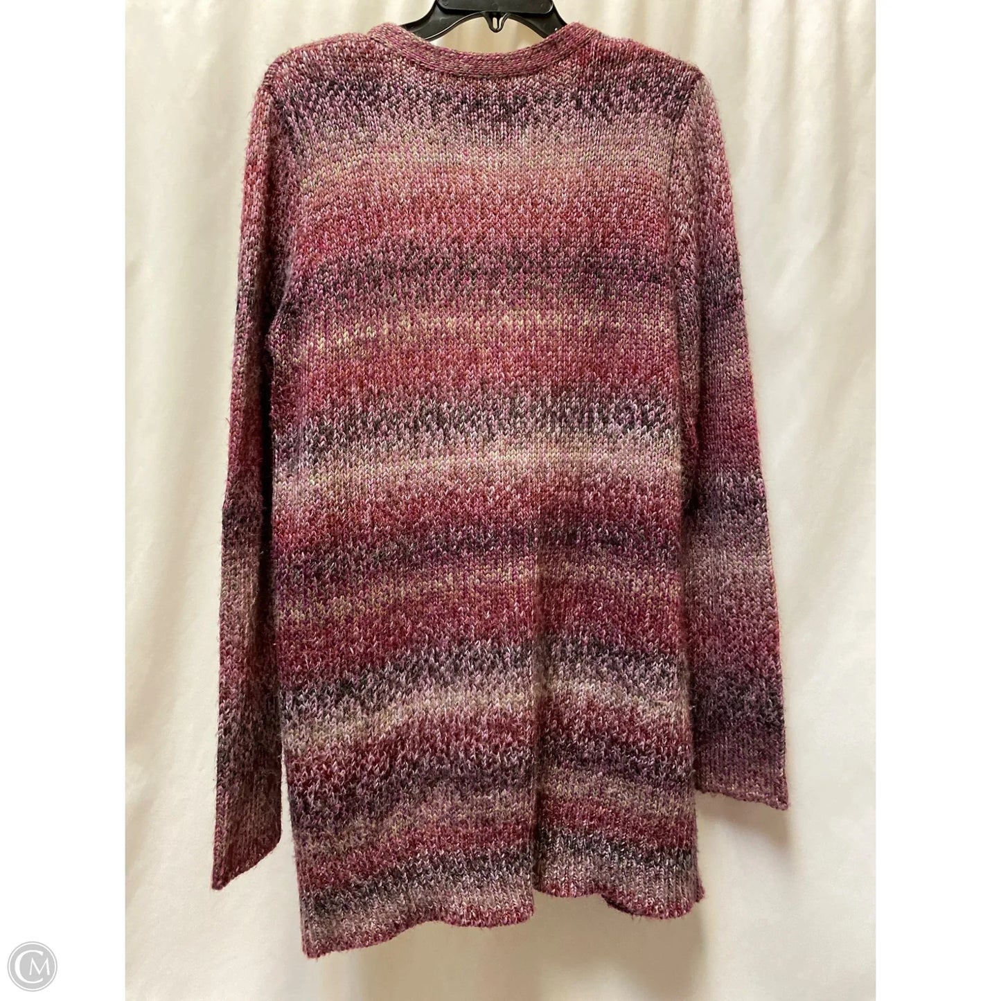 Cardigan By Natural Reflections In Purple, Size: Xl