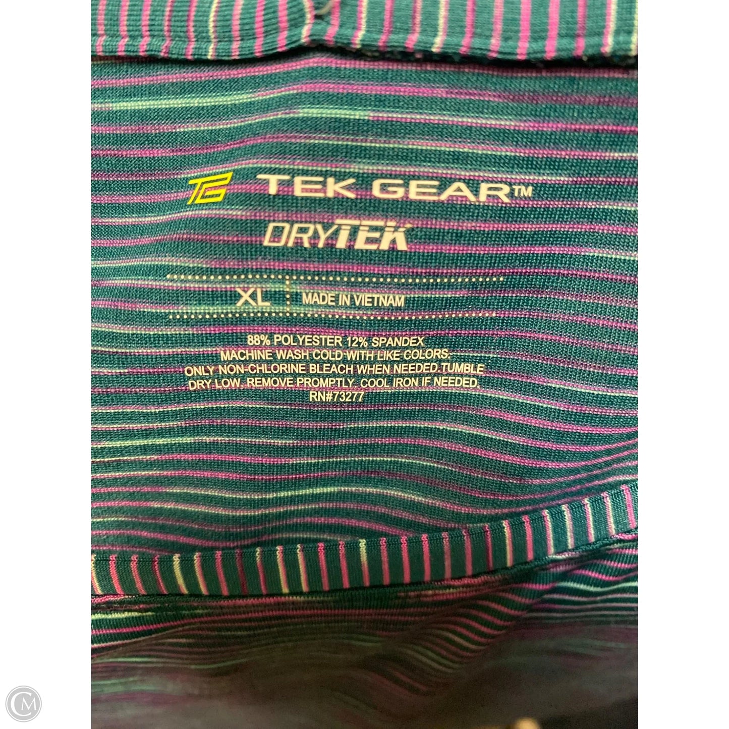 Athletic Top Long Sleeve Crewneck By Tek Gear In Blue, Size: Xl