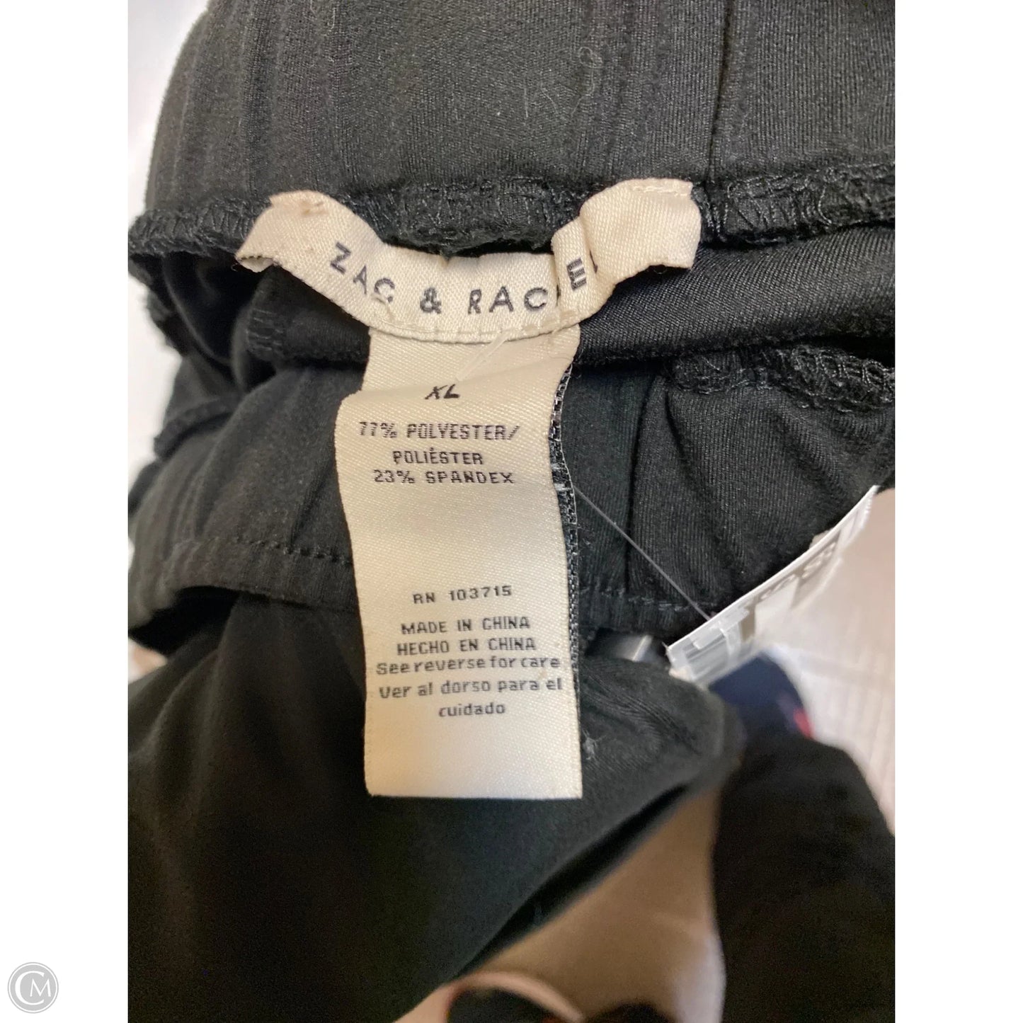 Pants Lounge By Zac And Rachel In Black, Size: Xl