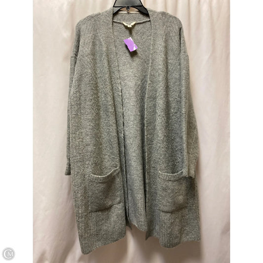 Cardigan By Terra & Sky In Grey, Size: 2x