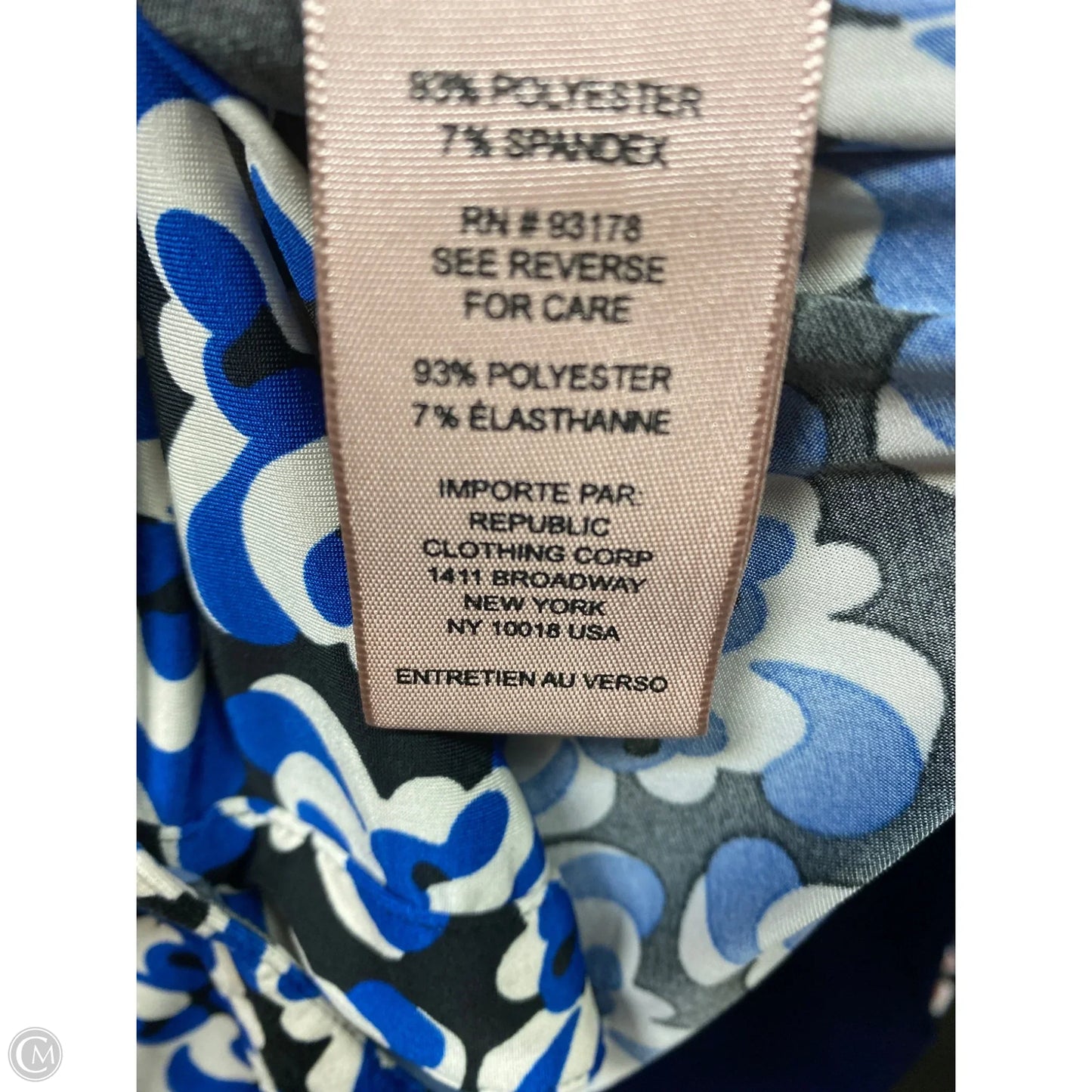 Top Long Sleeve By Philosophy In Blue, Size: L