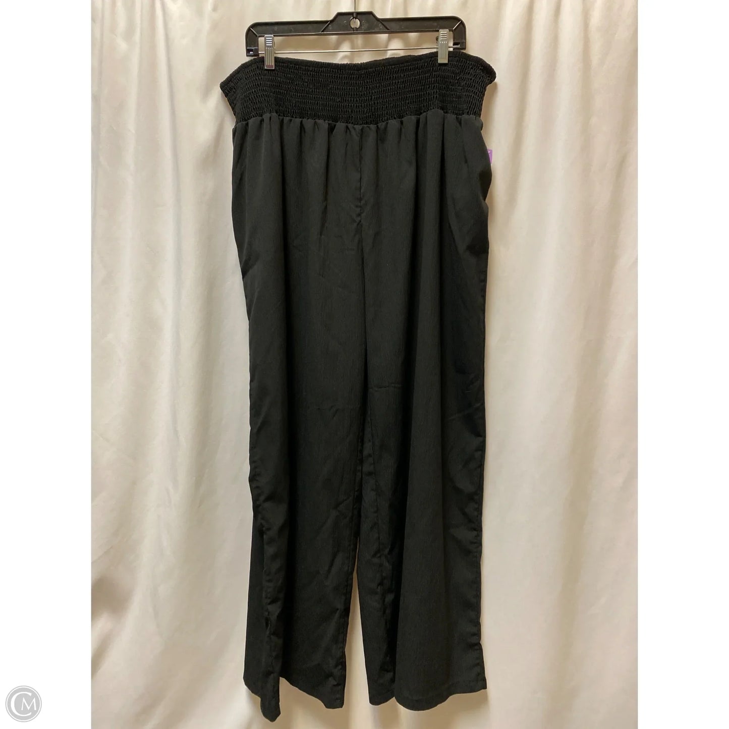Pants Dress By Clothes Mentor In Black, Size: 5x