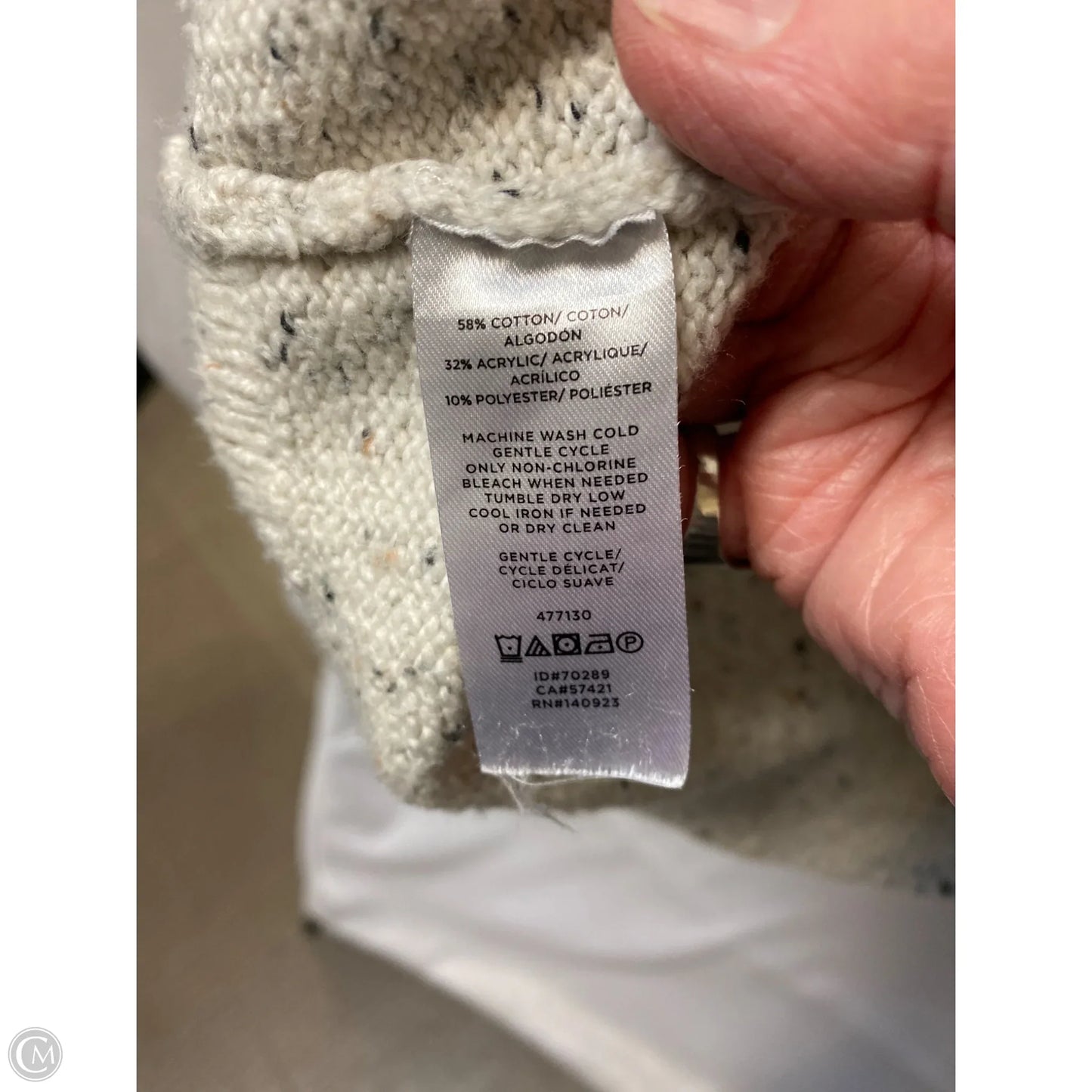 Dress Casual Midi By Loft In Tan, Size: L