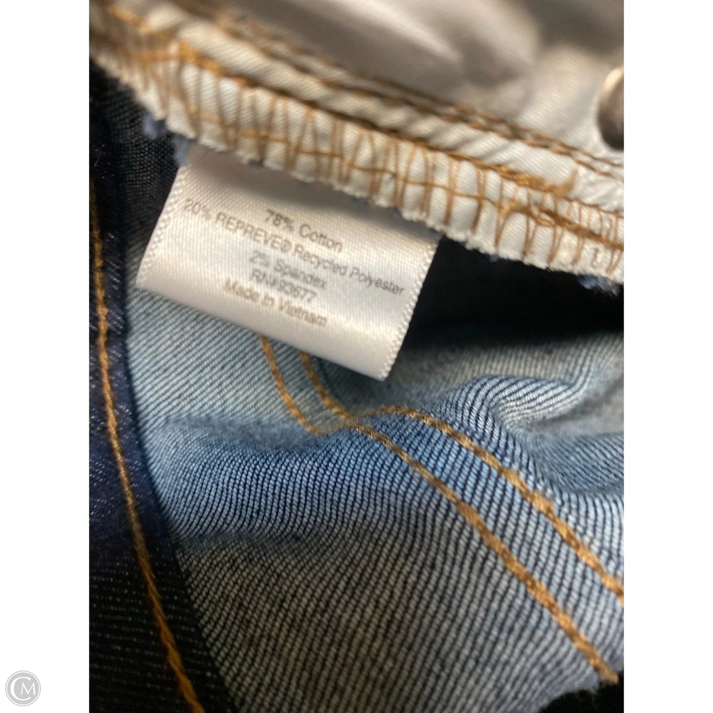 Jeans Straight By St Johns Bay In Blue Denim, Size: 8
