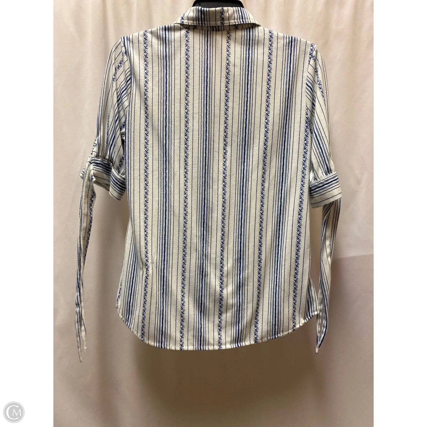 Top Short Sleeve By Eden & Olivia In Blue, Size: S