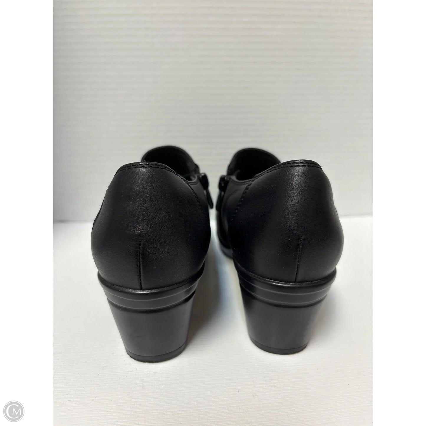 Shoes Heels Block By Clarks In Black, Size: 7