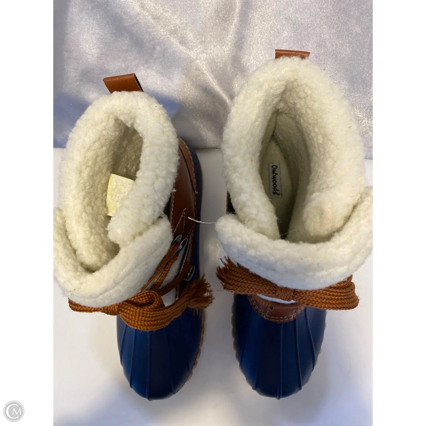 Boots Rain By Clothes Mentor In Navy, Size: 10