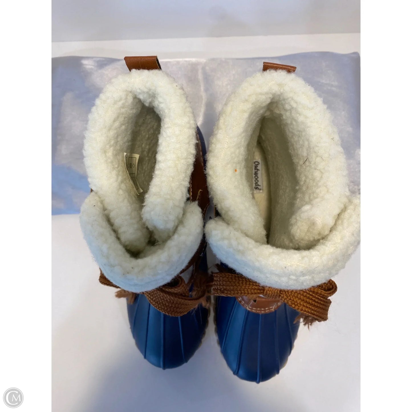 Boots Rain By Clothes Mentor In Navy, Size: 10