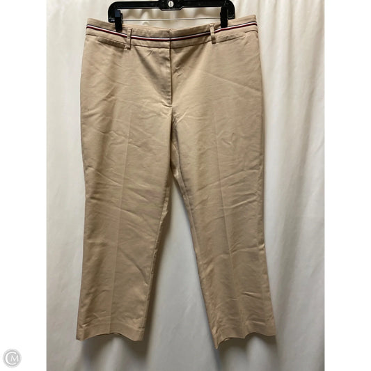 Pants Dress By Tommy Hilfiger In Tan, Size: 16