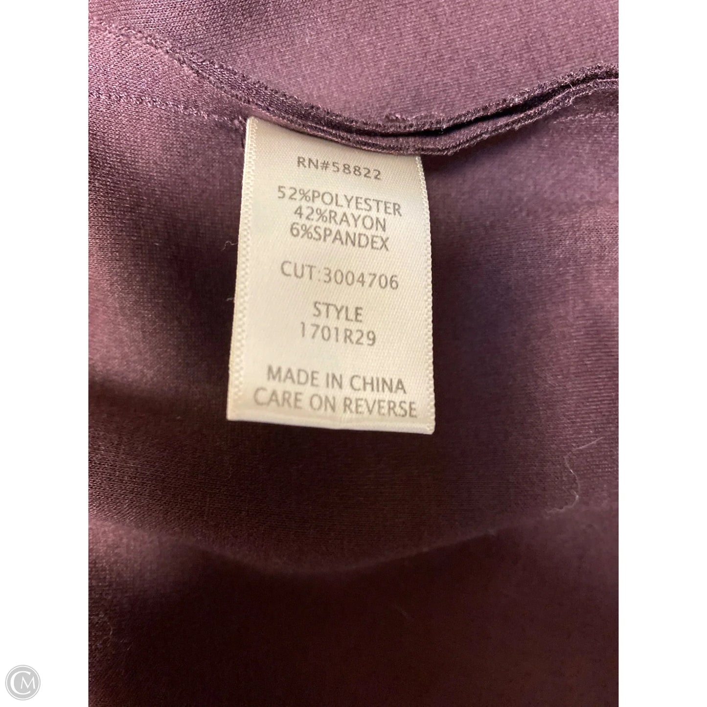 Jacket Other By Max Studio In Purple, Size: M