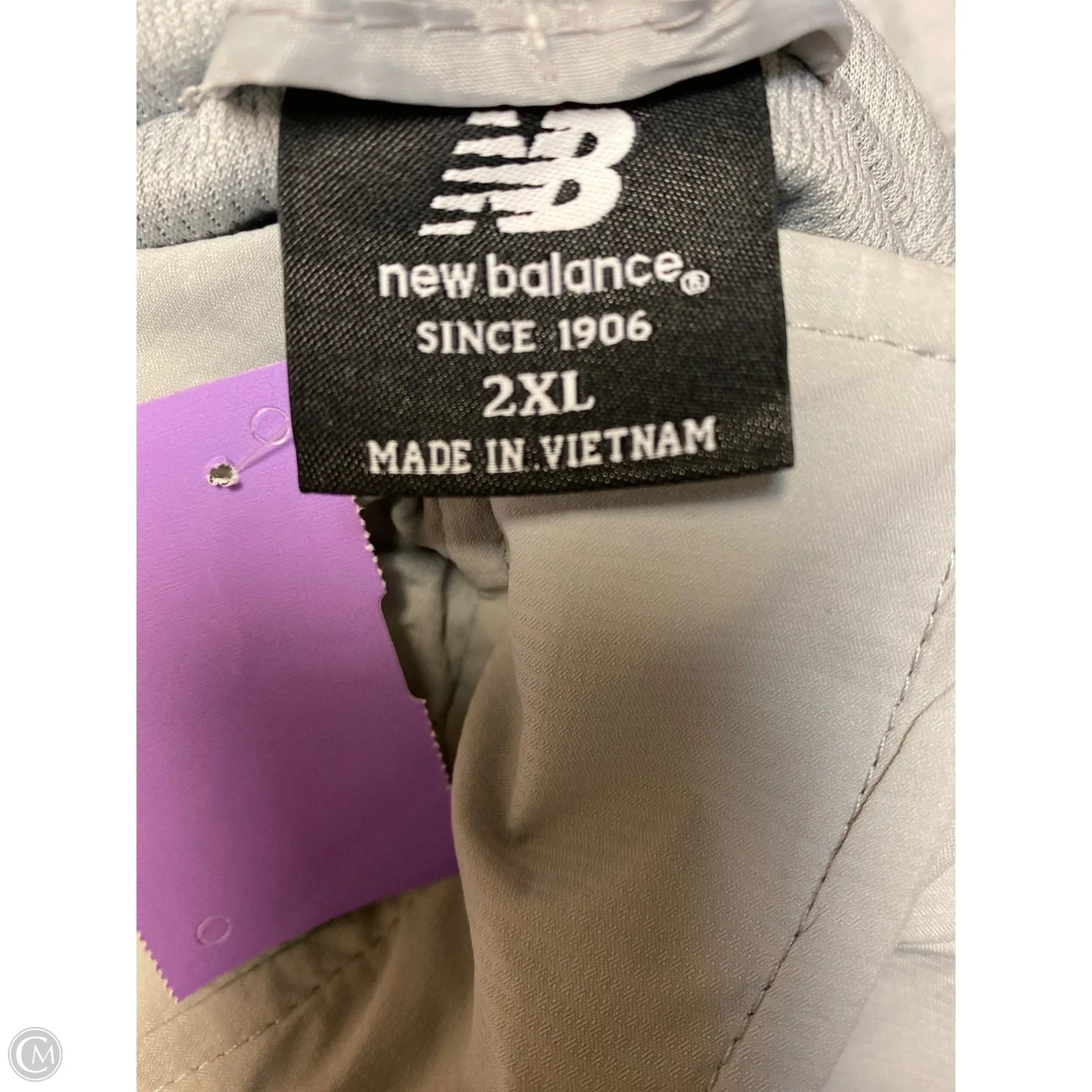Jacket Utility By New Balance In Grey, Size: 2x