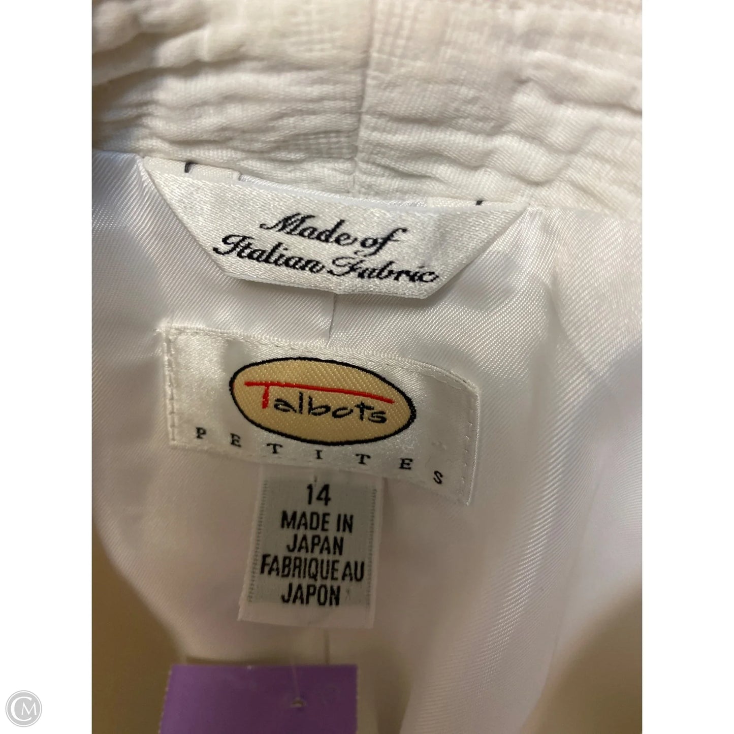 Blazer By Talbots In White, Size: L