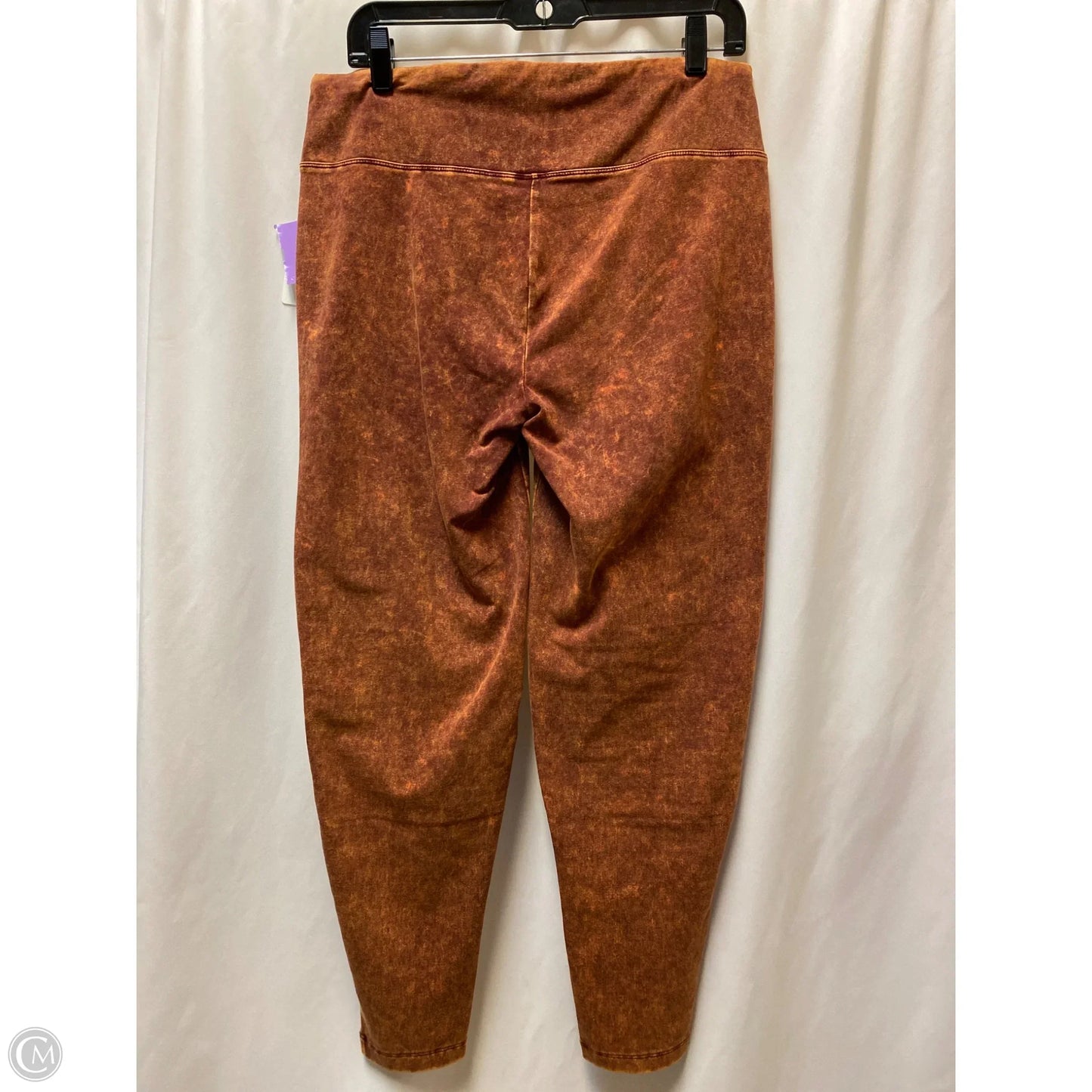 Pants Leggings By Zenana Outfitters In Copper, Size: 2x