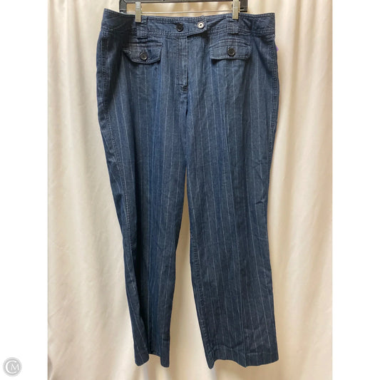 Pants Other By Larry Levine In Blue, Size: 1x