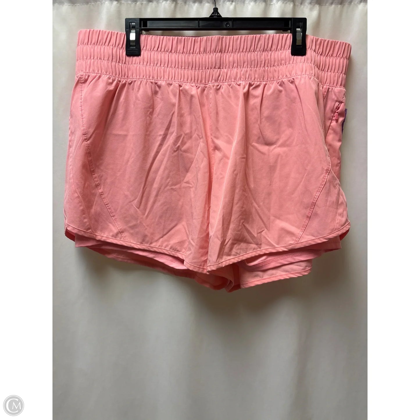 Athletic Shorts By Avia In Pink, Size: Xxl