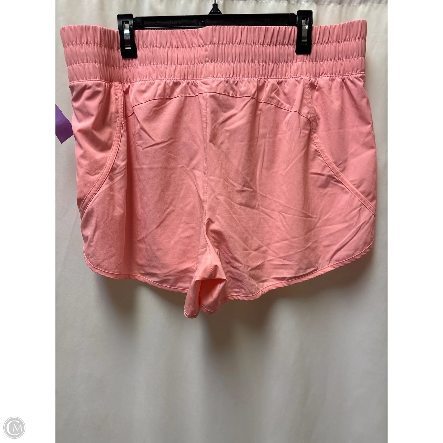 Athletic Shorts By Avia In Pink, Size: Xxl