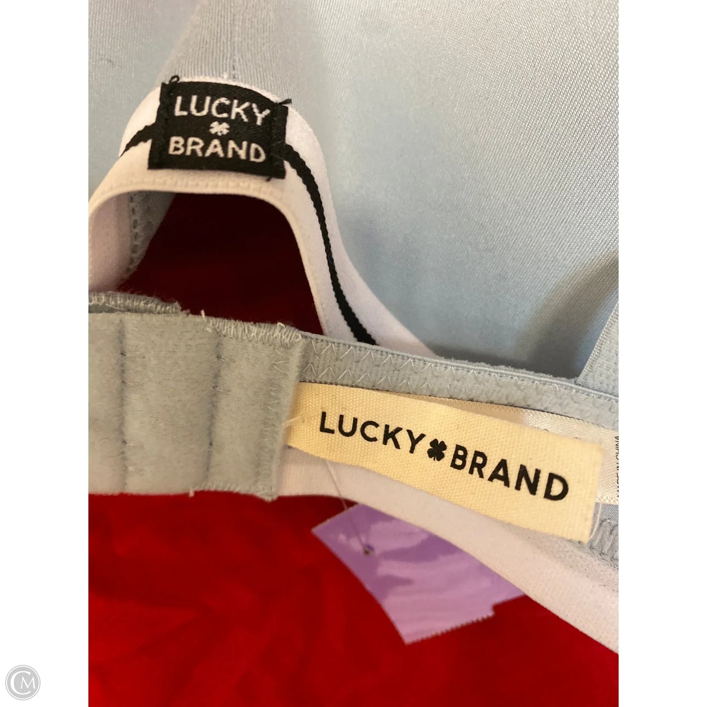 Bra By Lucky Brand In Blue, Size: 0